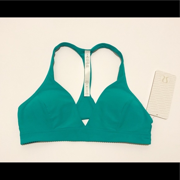 Lululemon All Day Breeze Bra Veridian Green Size 8 - Picture 1 of 3